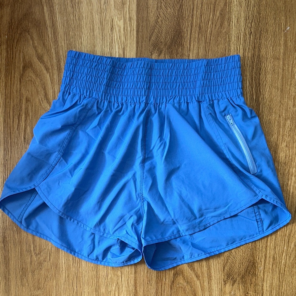 Blue Women's Athletic Shorts